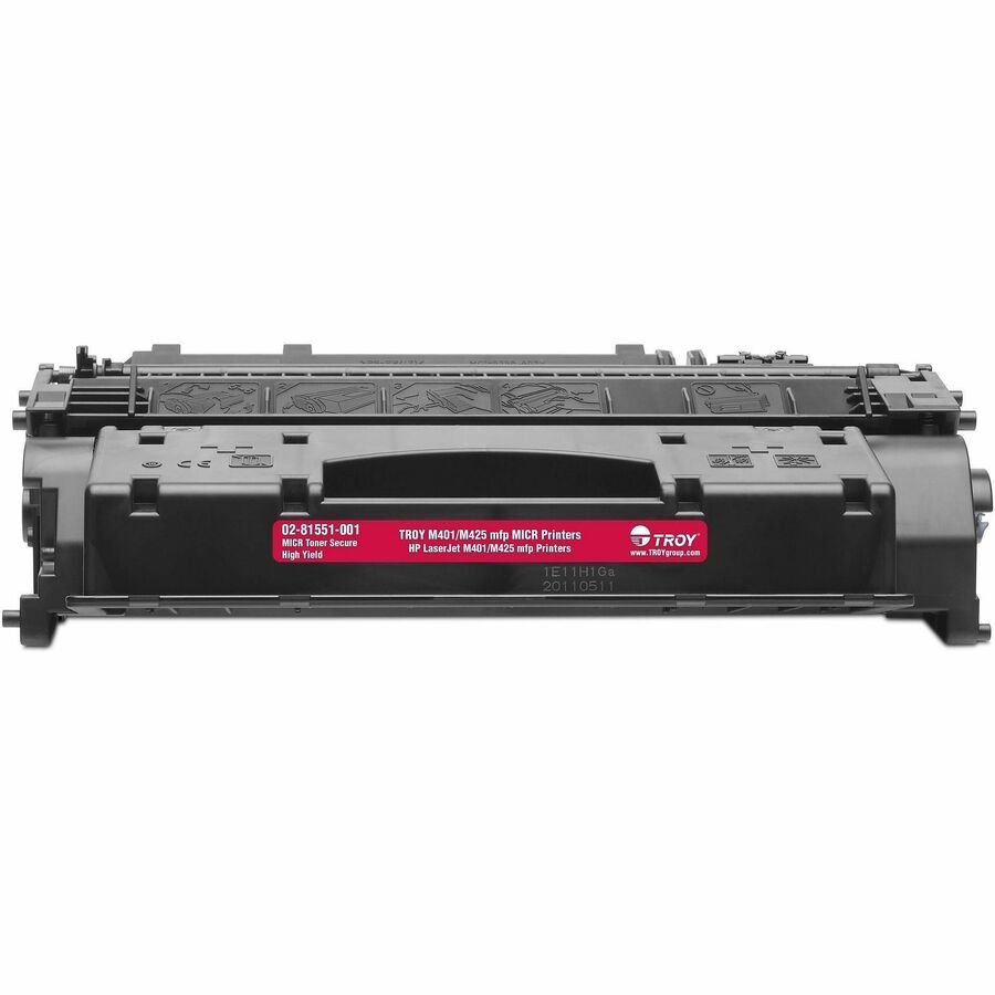 Troy Toner Secure High Yield Laser Toner Cartridge (CF280X) - Black Pack - 6800 Pages