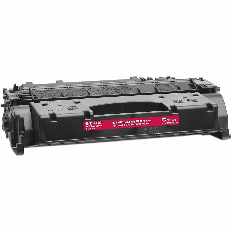 Troy Toner Secure High Yield Laser Toner Cartridge (CF280X) - Black Pack - 6800 Pages