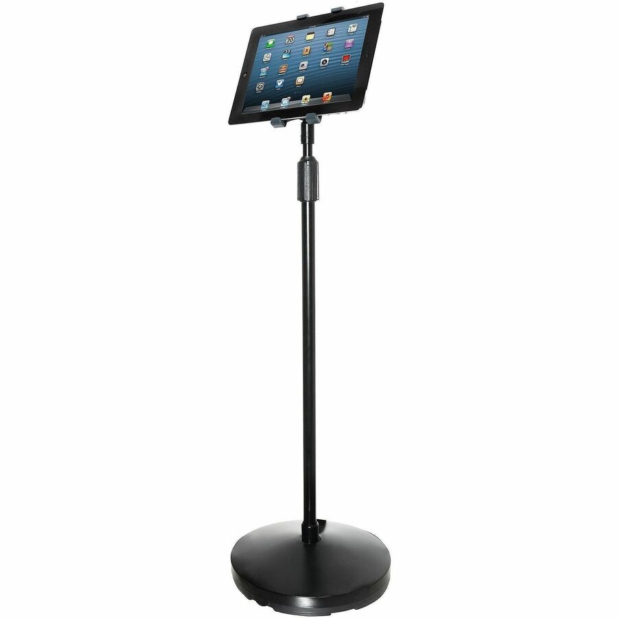 Kantek Tablet Floor Stand - Floor Stand - Black