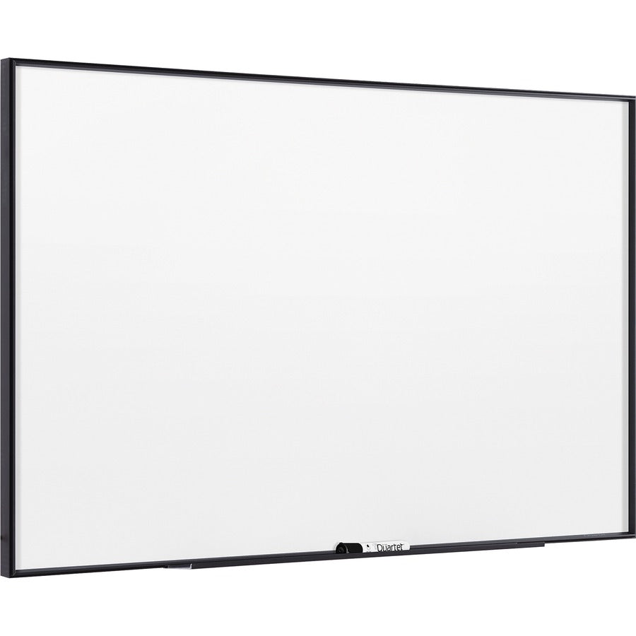 Quartet Fusion Nano-Clean Magnetic Dry-Erase Board - 48" (4 ft) Width x 36" (3 ft) Height - White Surface - Black Aluminum Frame - Horizontal/Vertical - Magnetic - 1 Each