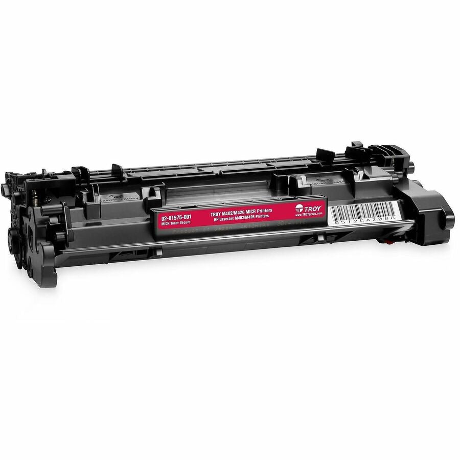 Troy Toner Secure Original MICR Standard Yield Laser Toner Cartridge CF226A - Black - 1 Pack - 3100 Pages