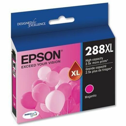 Epson DURABrite Ultra 288XL High Yield Inkjet Ink Cartridge - Magenta Pack - Inkjet - High Yield