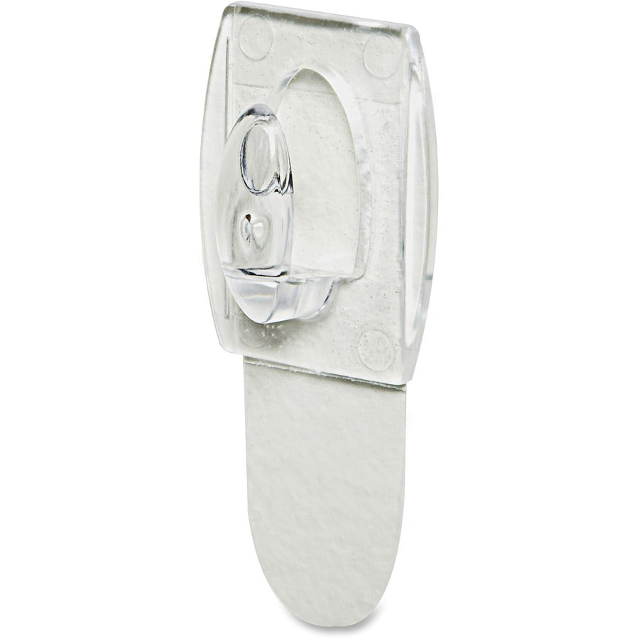 Command .5 lb. Clear Mini Hooks - 8 oz (226.8 g) Capacity - for Home - Clear - 6 / Pack