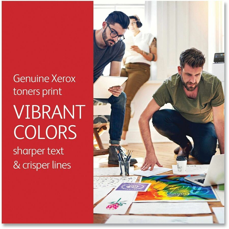 Xerox Cmyk Black Drum Cartridge - Laser Print Technology - Black