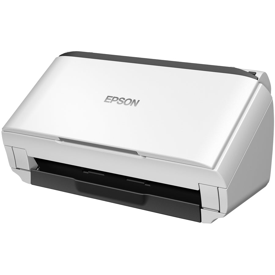 Epson DS-410 Sheetfed Scanner - 600 dpi Optical - 48-bit Color - 16-bit Grayscale - 26 ppm (Mono) - 26 ppm (Color) - Duplex Scanning - USB
