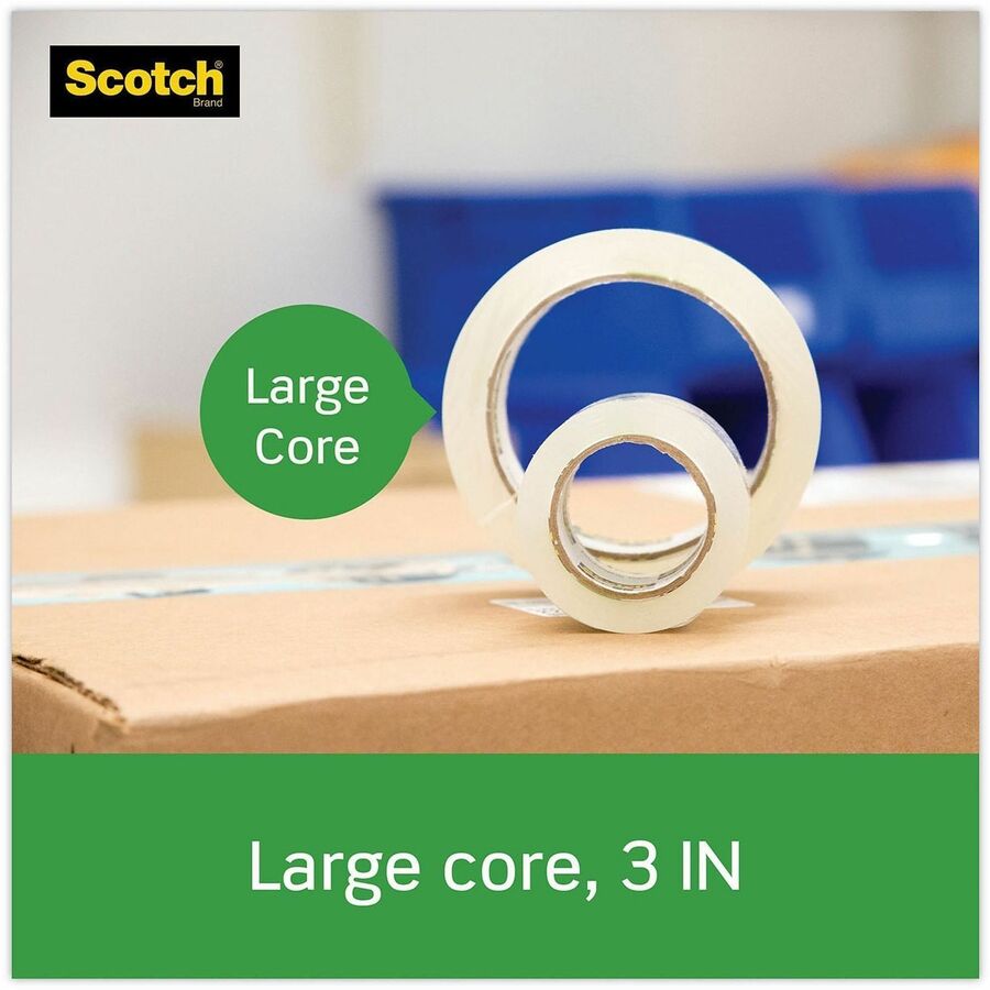 Scotch Sure Start Packaging Tape - Clear - 6 / Pack