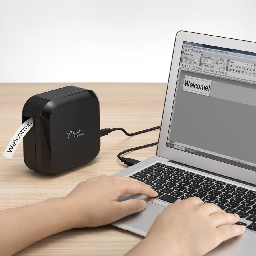 P-touch PTP710BT Direct Thermal Printer - Monochrome - Handheld - Label Print - USB - Bluetooth - 0.71" Print Width - 0.79 in/s Mono - 180 dpi - 0.24" , 0.35" , 0.47" , 0.71" , 0.94" , 0.14" Width - 19.68" Label Length