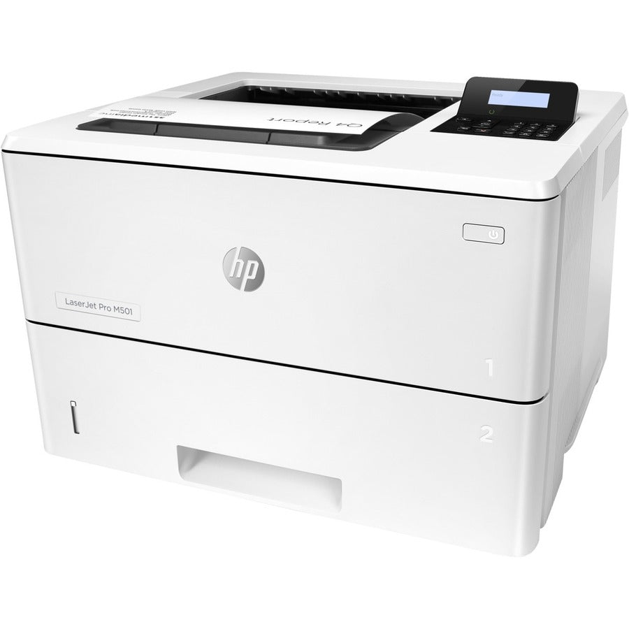 HP LaserJet Pro M501 M501dn Desktop Laser Printer - Monochrome - 43 ppm Mono - 4800 x 600 dpi Print - Automatic Duplex Print - 650 Sheets Input - Ethernet - 100000 Pages Duty Cycle - Plain Paper Print - USB