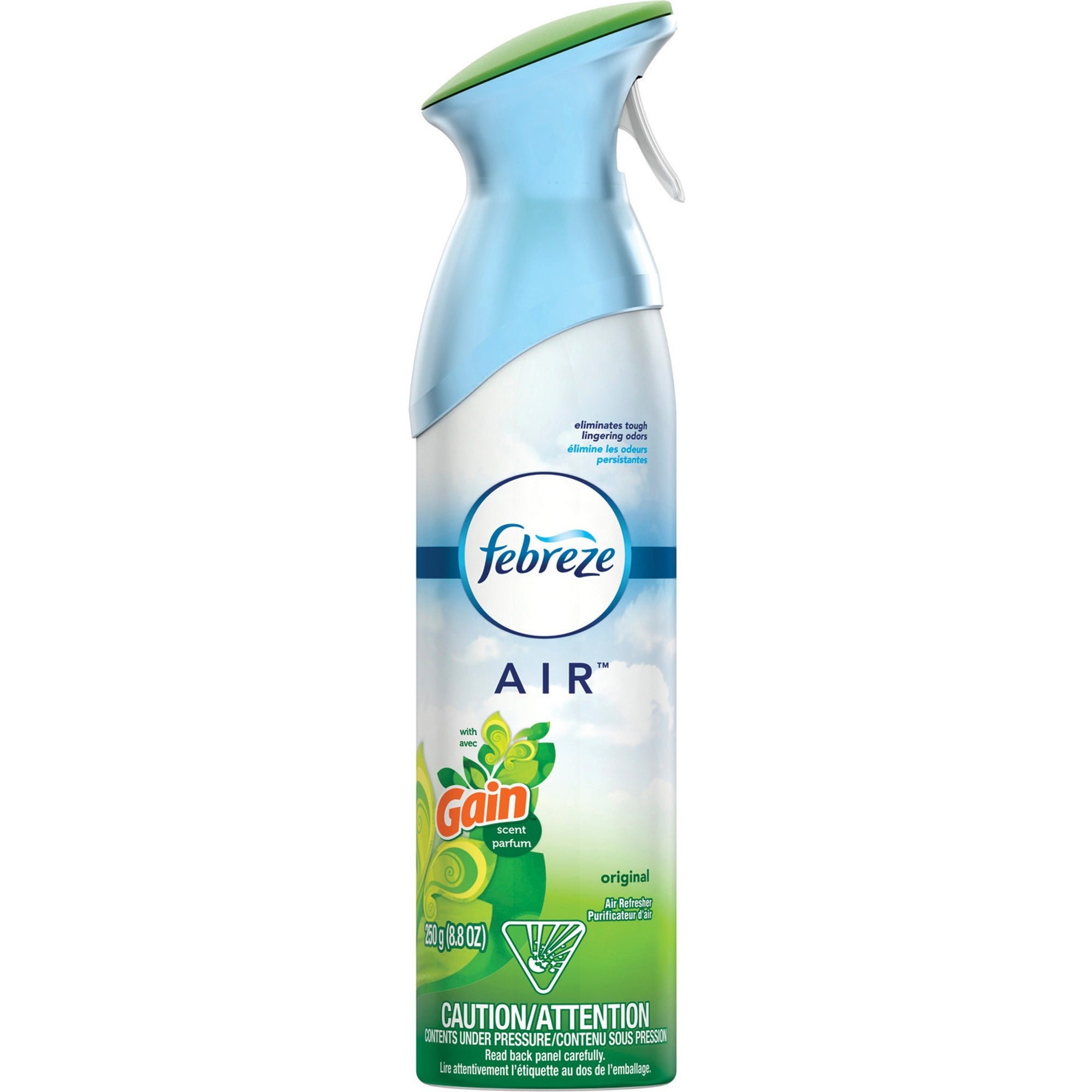 Febreze AIR Gain Original Scent - Spray - 8.8 fl oz (0.3 quart) - Gain Original - Odor Neutralizer - 1 Each