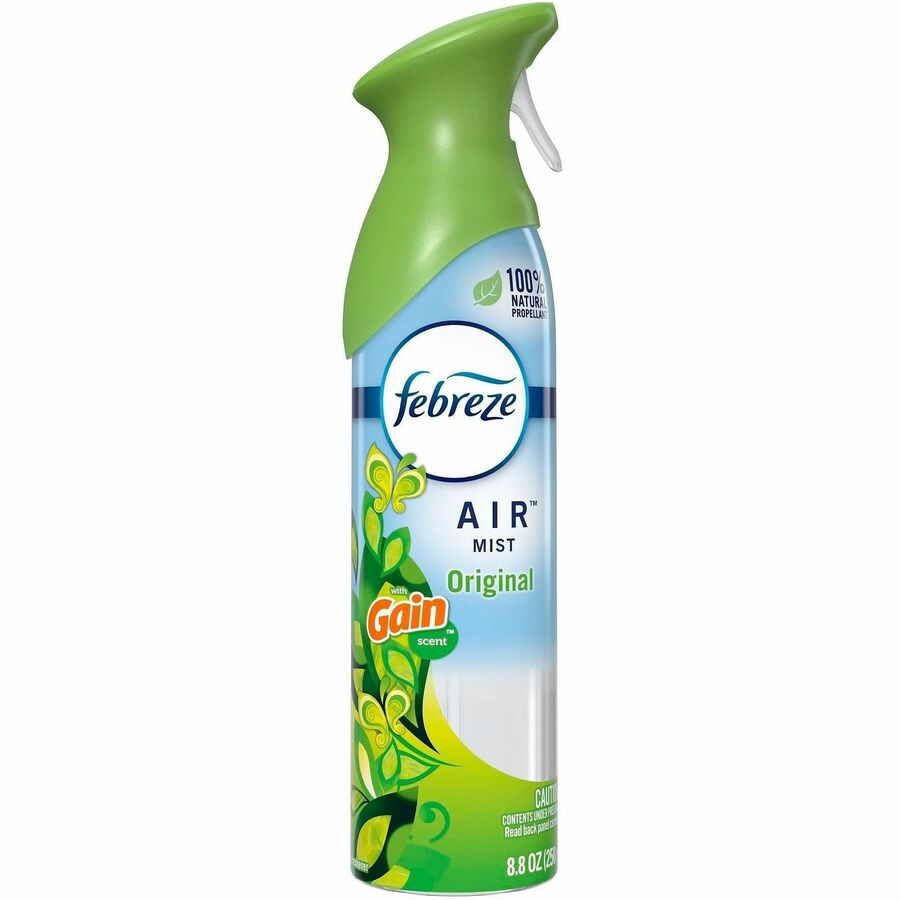Febreze AIR Gain Original Scent - Spray - 8.8 fl oz (0.3 quart) - Gain Original - Odor Neutralizer - 1 Each