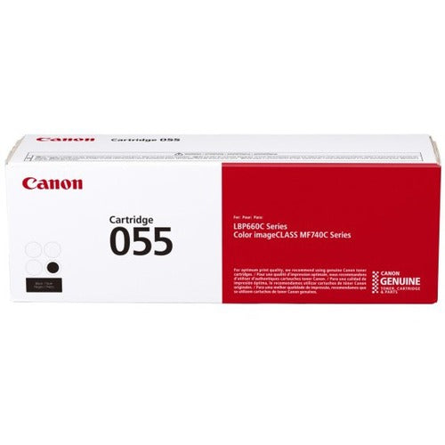 Canon 055 Original Laser Toner Cartridge - Black - 1 Pack - 2300 Pages