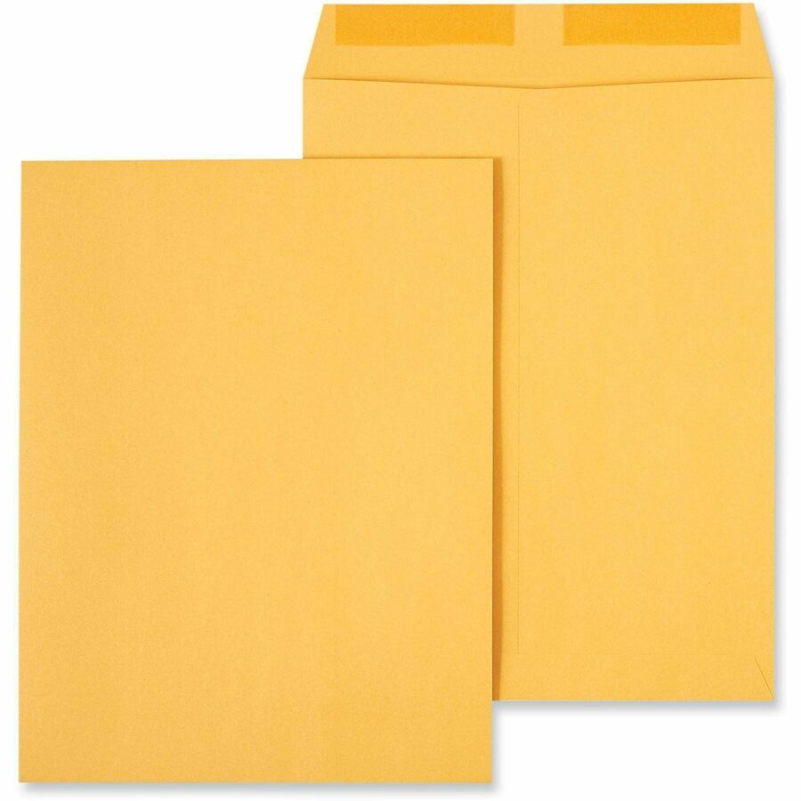 Universal Envelope - Catalog - #12 1/2 - 28 lb - Gummed - Brown Kraft - Kraft Paper - 250 / Box