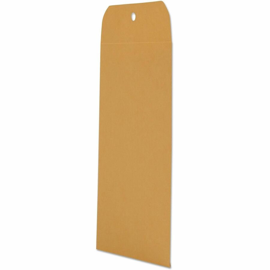 Universal Envelope - Clasp - #63 - 9 1/2" Width x 6 1/2" Length - 28 lb - Clasp/Gummed Flap - Brown Kraft - Kraft Paper - 100 / Box