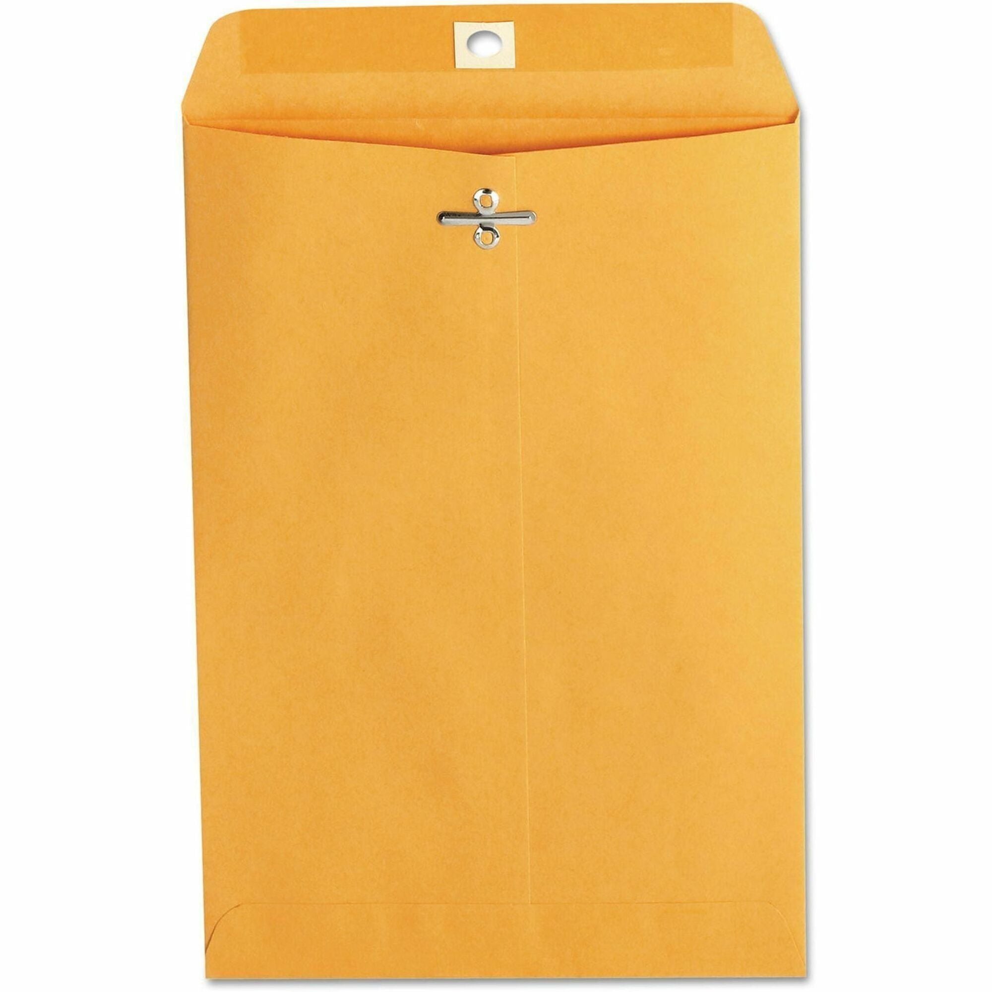 Universal Envelope - Clasp - #63 - 9 1/2" Width x 6 1/2" Length - 28 lb - Clasp/Gummed Flap - Brown Kraft - Kraft Paper - 100 / Box