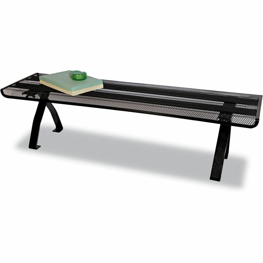 Universal Mesh Off-Desk Shelf, 26.13 x 7 x 7, Black - 1 Shelf(ves) - 7" Height x 26.13" Width x 7" Depth - Black - Steel Mesh - 1 Each