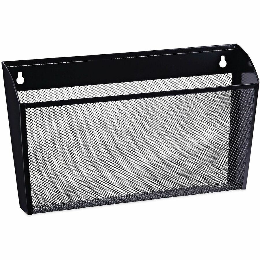 Universal Hanging Organizer - 3 Pocket(s) - 8.50" Height x 14.13" Width x 3.38" Depth - Black - Wire Mesh - 3 Set
