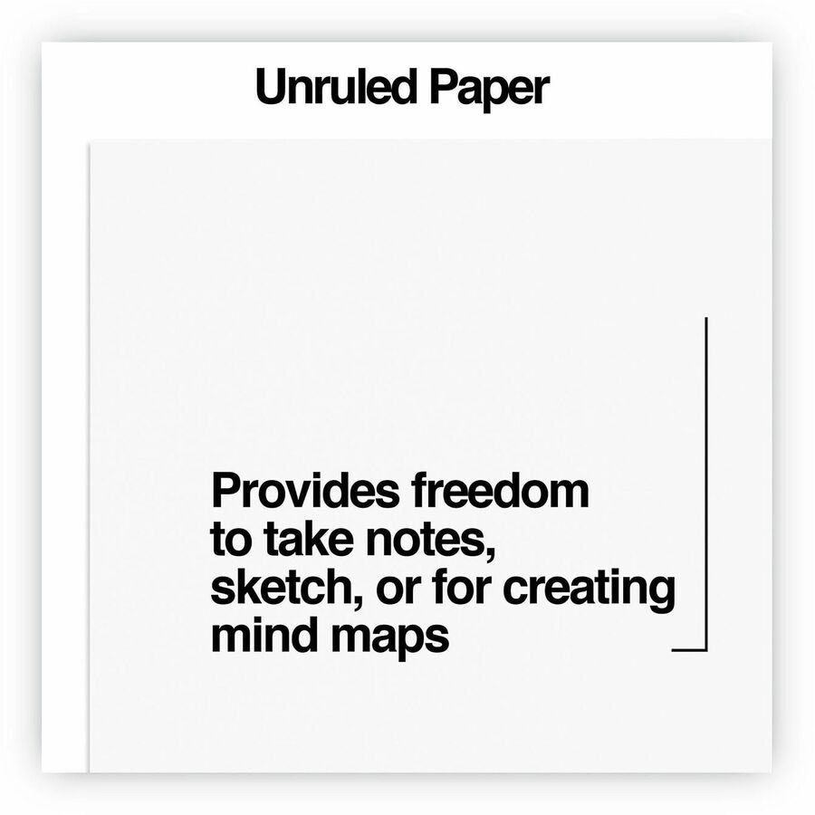 Universal Scratch Pads, Unruled, 5 x 8, White, 100 Sheets, 12/Pack - 1 Subject(s) - 100 Sheets - Plain - Glued - Unruled Front Ruling - 16 lb Basis Weight - 8" Height x 5" Width - White Paper - 12 / Pack