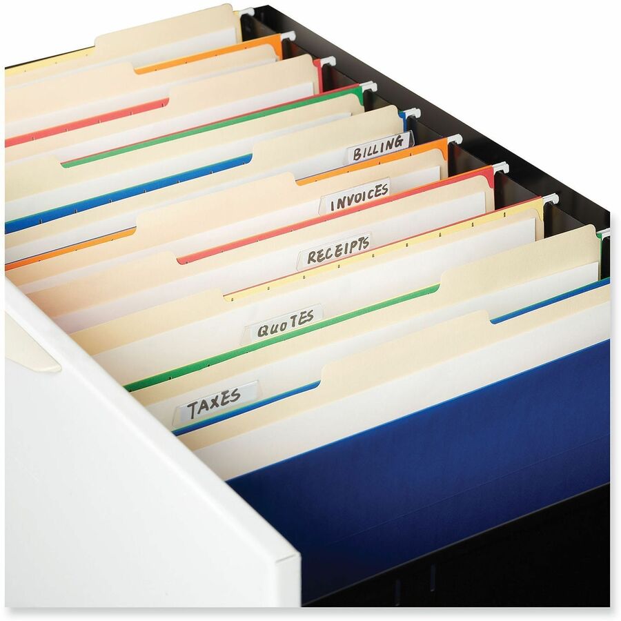 Universal 1/3 Tab Cut Legal Classification Folder - 8 1/2" x 14" - 3/4" Expansion - 1 Fastener(s) - 2" Fastener Capacity - Top Tab Location - Assorted Tab Position - Manila - 50 Box