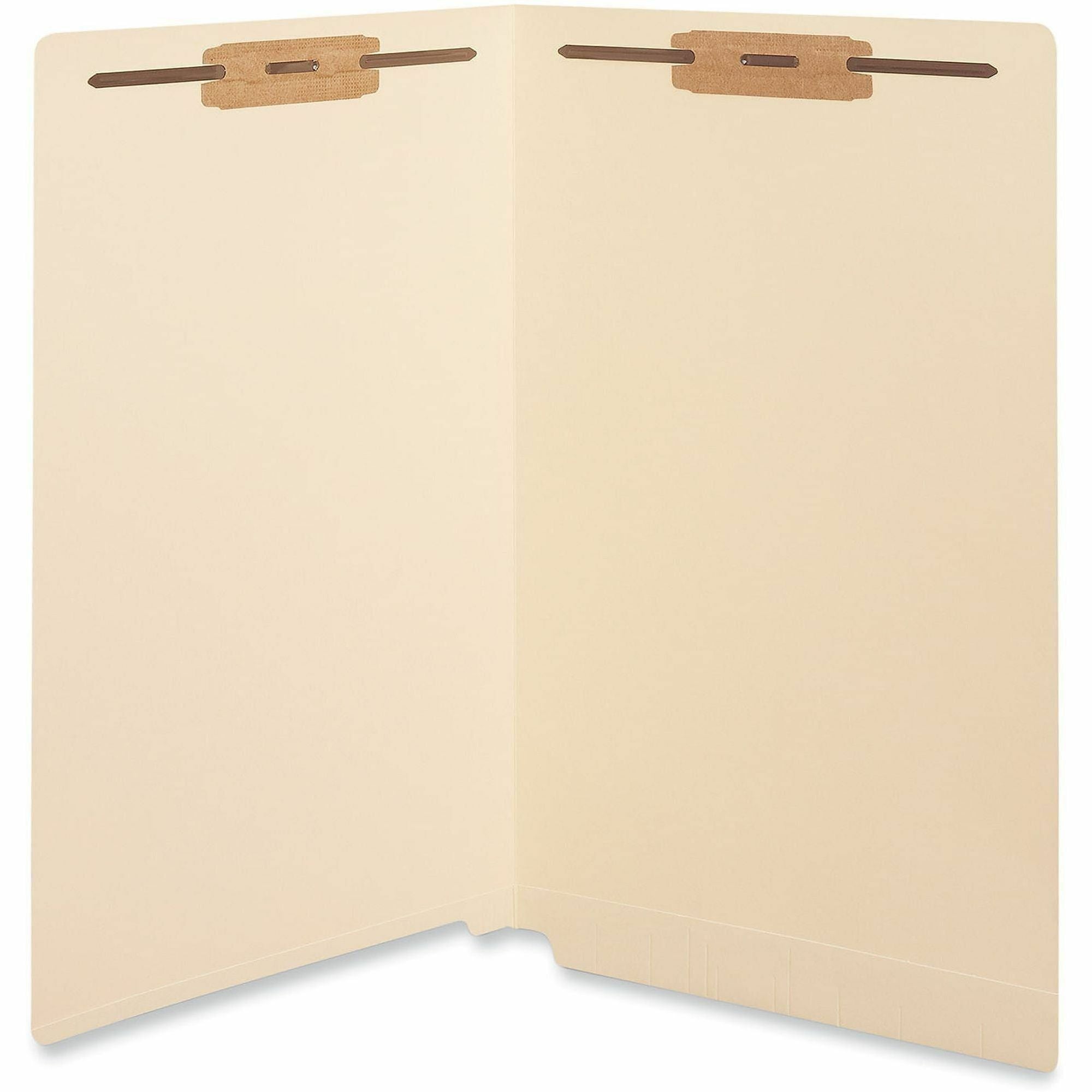 Universal Straight Tab Cut Legal Classification Folder - 8 1/2" x 14" - 3/4" Expansion - 2 Fastener(s) - 2" Fastener Capacity - End Tab Location - Manila - 50 Box
