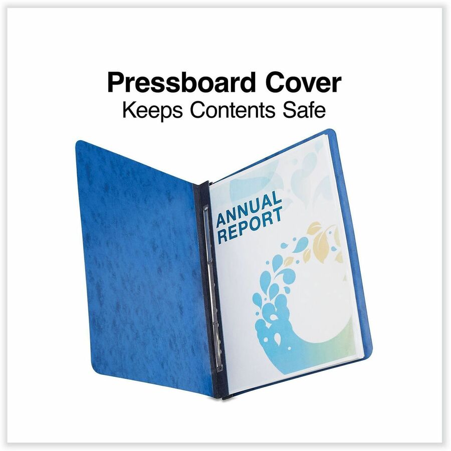 Universal Report Cover - 3" Folder Capacity - 8 1/2" x 11" - 500 Sheets Capacity - 1 x Double Prong Fastener(s) - Punched - 1 Each