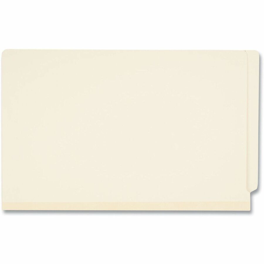 Universal Straight Tab Cut Legal Classification Folder - 8 1/2" x 14" - 2" Expansion - 6 Fastener(s) - 2" Fastener Capacity - End Tab Location - 2 Divider(s) - Manila - 10 Box