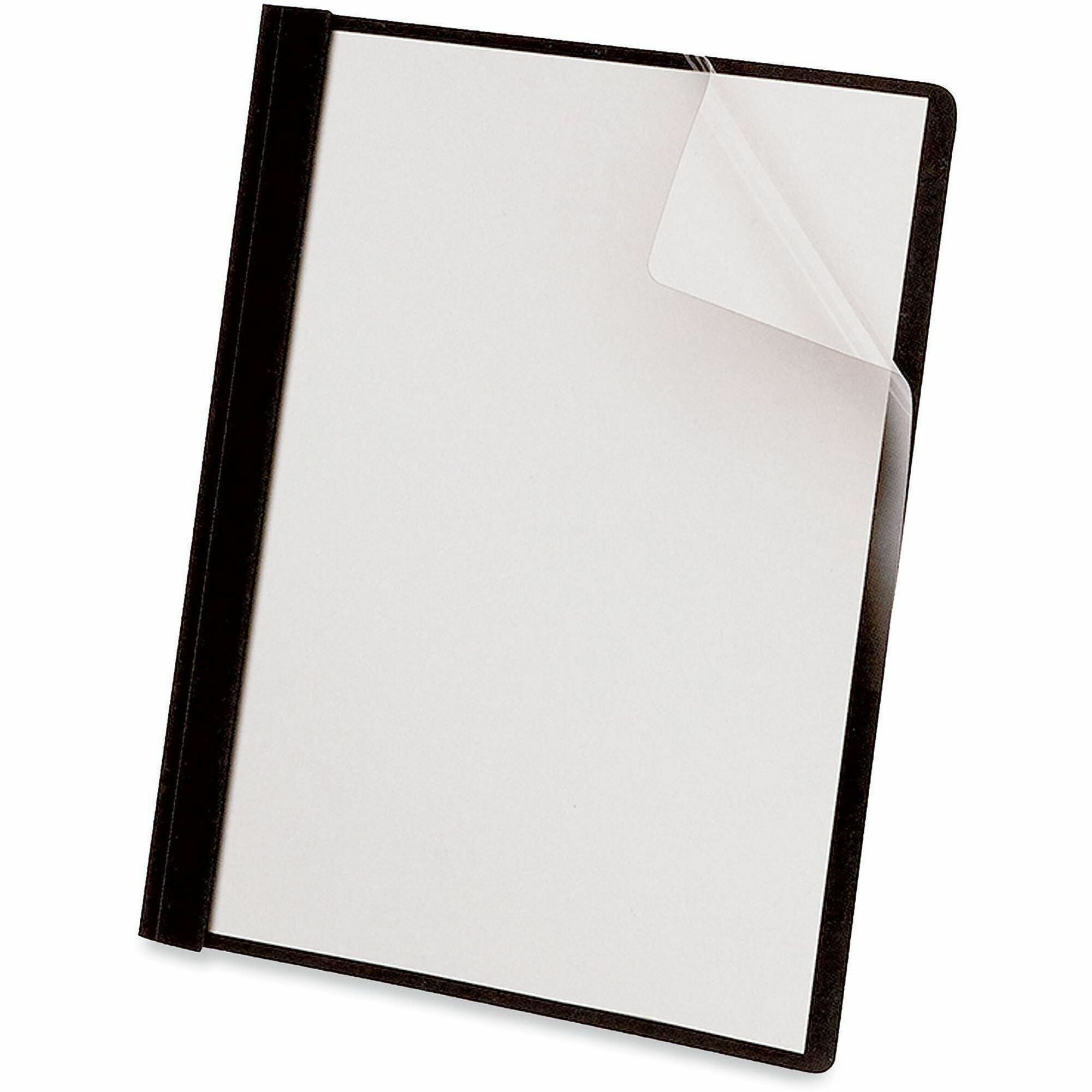 Universal Report Cover - 1/2" Folder Capacity - 8 1/2" x 11" - 100 Sheets Capacity - 3 x 3-prong Fastener Fastener(s) - Punched - 25 Box
