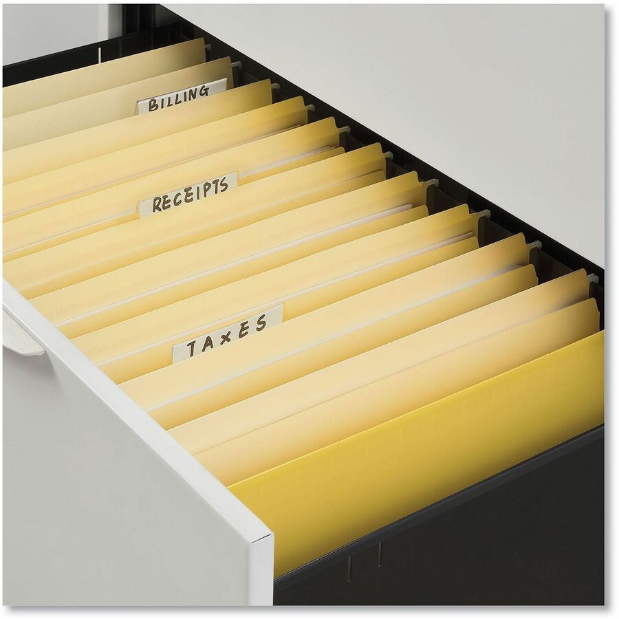 Universal Straight Tab Cut Legal Top Tab File Folder - 8 1/2" x 14" - 3/4" Expansion - Top Tab Position - 11 pt. - Manila - 100 Box