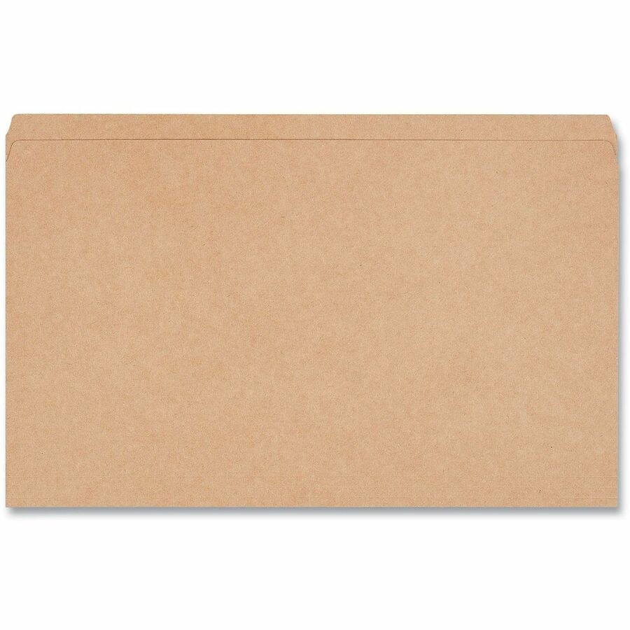 Universal Straight Tab Cut Legal Top Tab File Folder - 8 1/2" x 14" - 3/4" Expansion - Top Tab Position - 11 pt. - Kraft - 100 Box