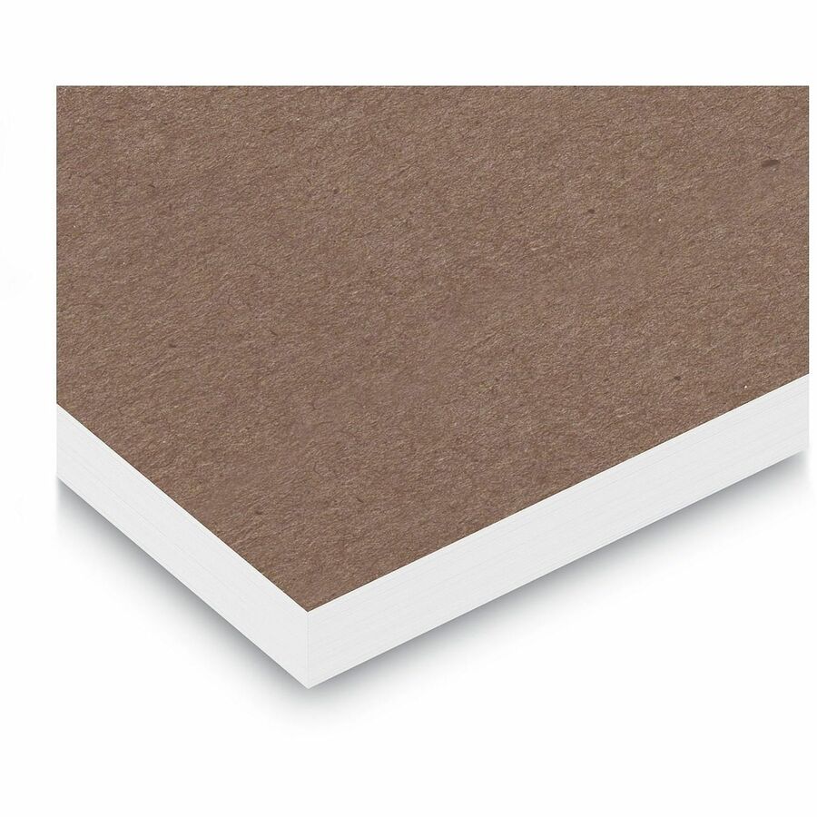 Universal Scratch Pads, Unruled, 4 x 6, White, 100 Sheets, 12/Pack - 1 Subject(s) - 100 Sheets - Plain - Glued - Unruled Front Ruling - 16 lb Basis Weight - 6" Height x 4" Width - White Paper - 12 / Pack