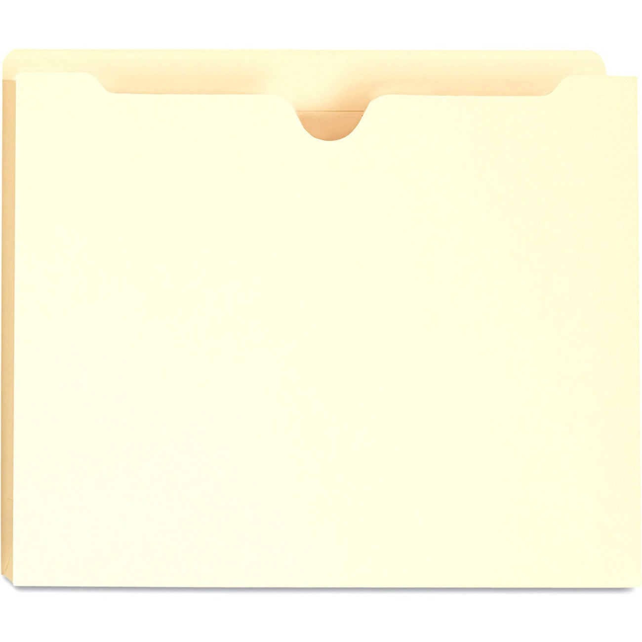 Universal Straight Tab Cut Letter File Jacket - 8 1/2" x 11" - 1" Expansion - Paper, Manila - Manila - Unpunched - 50 Box