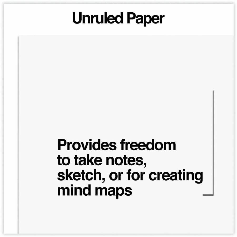 Universal Loose White Memo Sheets, 4 x 6, Unruled, Plain White, 500/Pack - 500 Sheets - Unruled Front Ruling - Plain White Paper - 500 / Pack