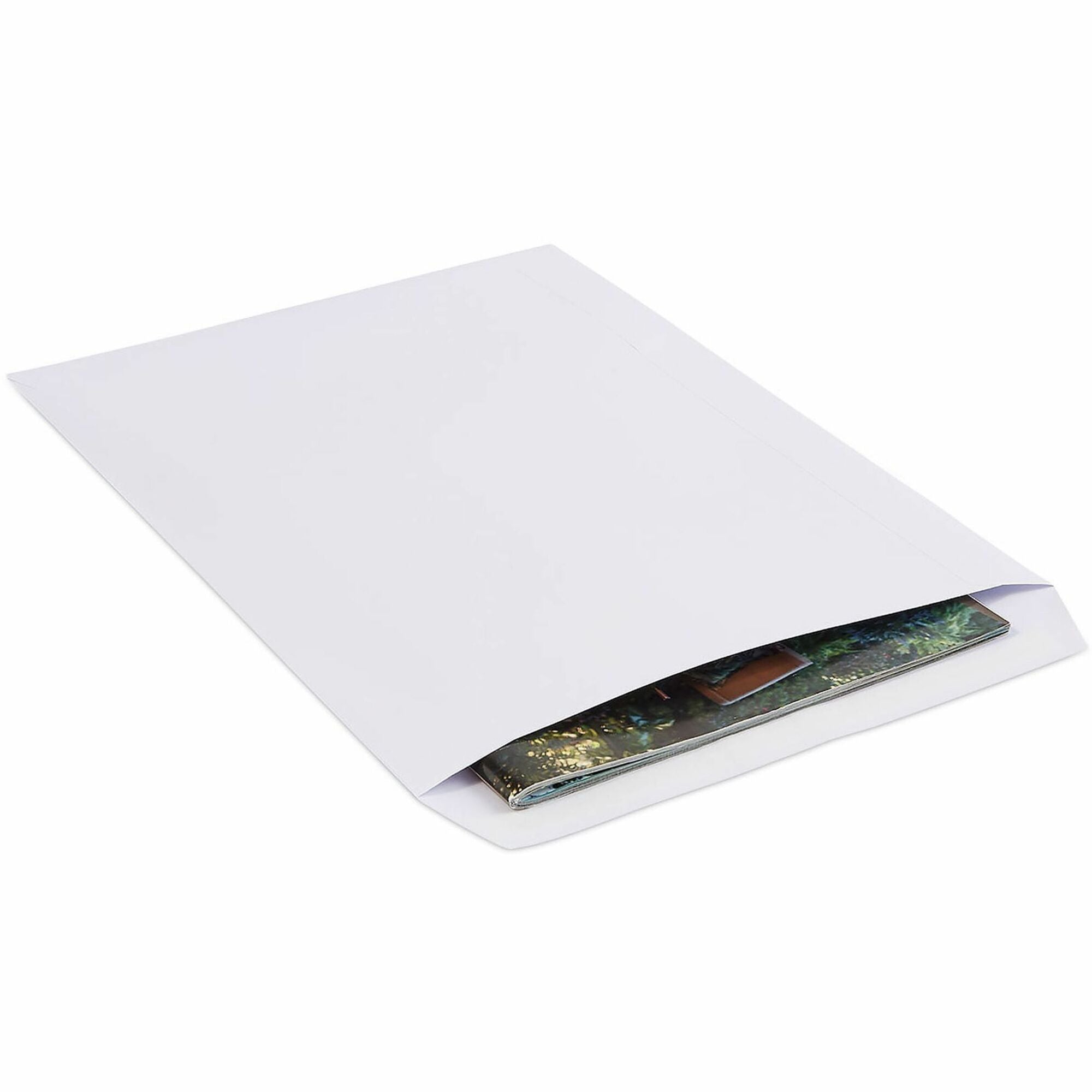 Universal Envelope - Catalog - #13 1/2 - 24 lb - Gummed - White - Paper Stock - 250 / Box