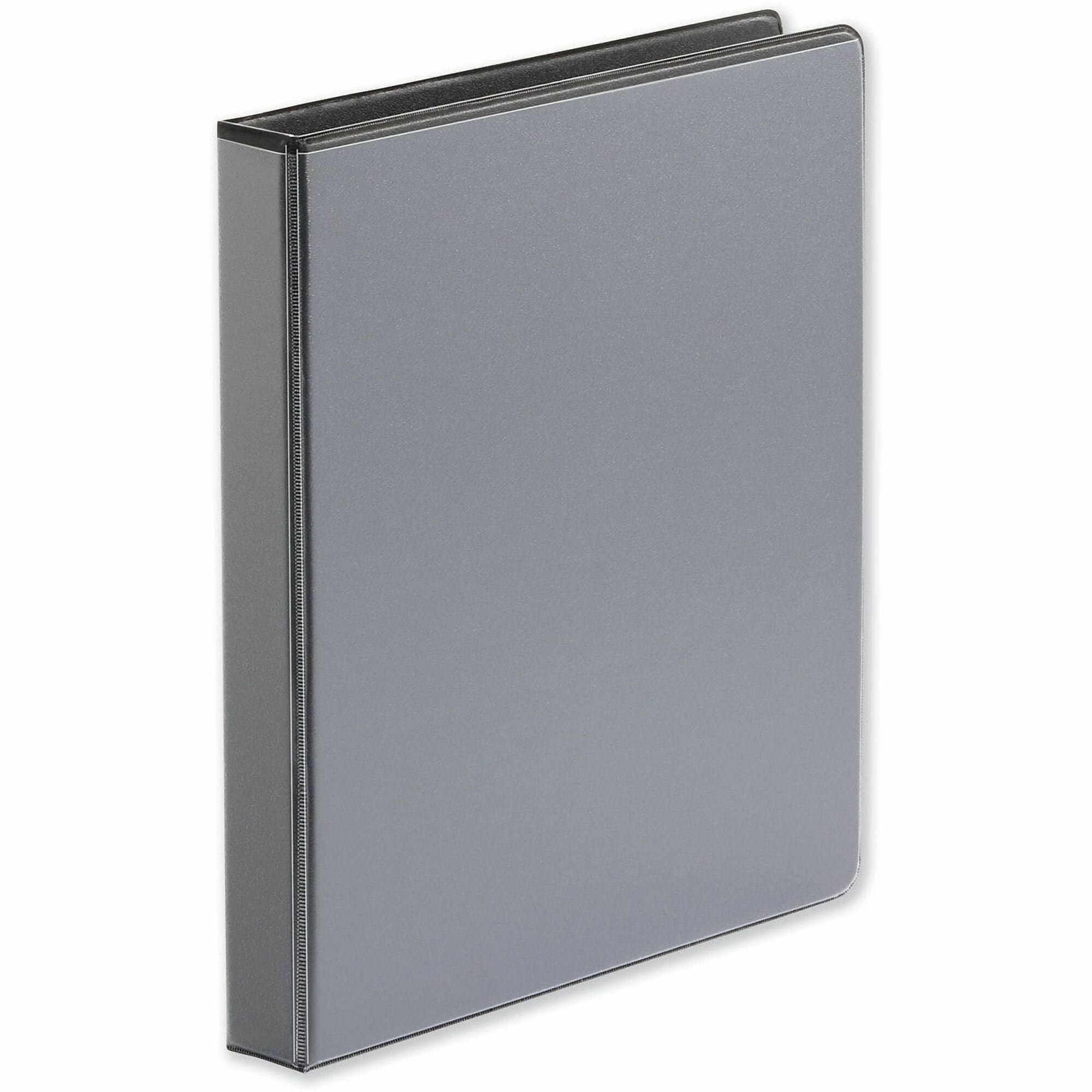 Universal Deluxe Easy-to-Open D-Ring View Binder, 3 Rings, 1" Capacity, 11 x 8.5, Black - 1" Binder Capacity - Letter - 8 1/2" x 11" Sheet Size - 250 Sheet Capacity - 3 Ring(s) - Fastener(s): Ring - Pocket(s): 2, Inside Front & Back - Polypropylene - B...