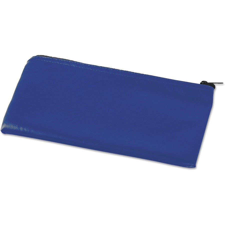 Universal Carrying Case (Wallet) Cash - Blue - PU Leather Body - 6" Height x 11" Width - 2 / Pack