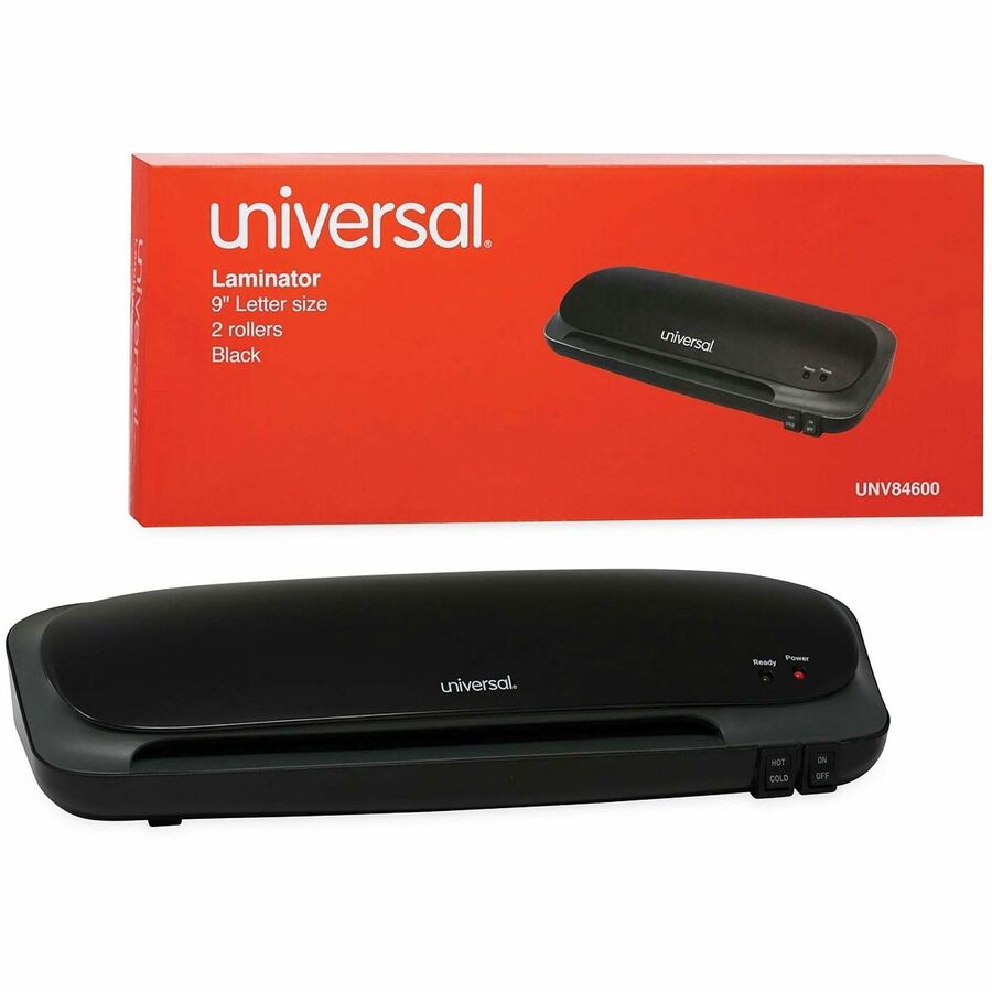 Universal Deluxe Laminator - Pouch - 9" Lamination Width - 5 mil Lamination Thickness - Manual Release - 3" Height x 13.8" Width x 5.8" Depth
