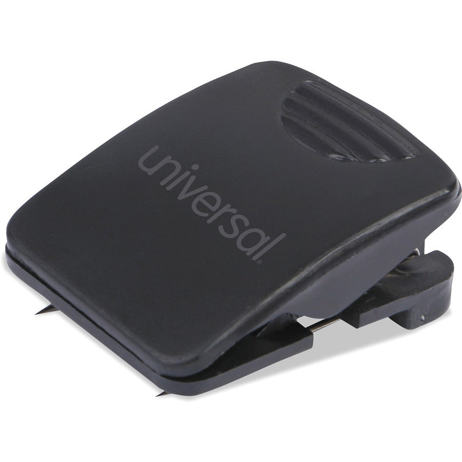 Universal Fabric Panel Wall Clips, 25 Sheet Capacity, Black, 20/Pack - Standard - 5.3" Length x 2.8" Width - 25 Sheet Capacity - Black - Plastic - 20 / Pack