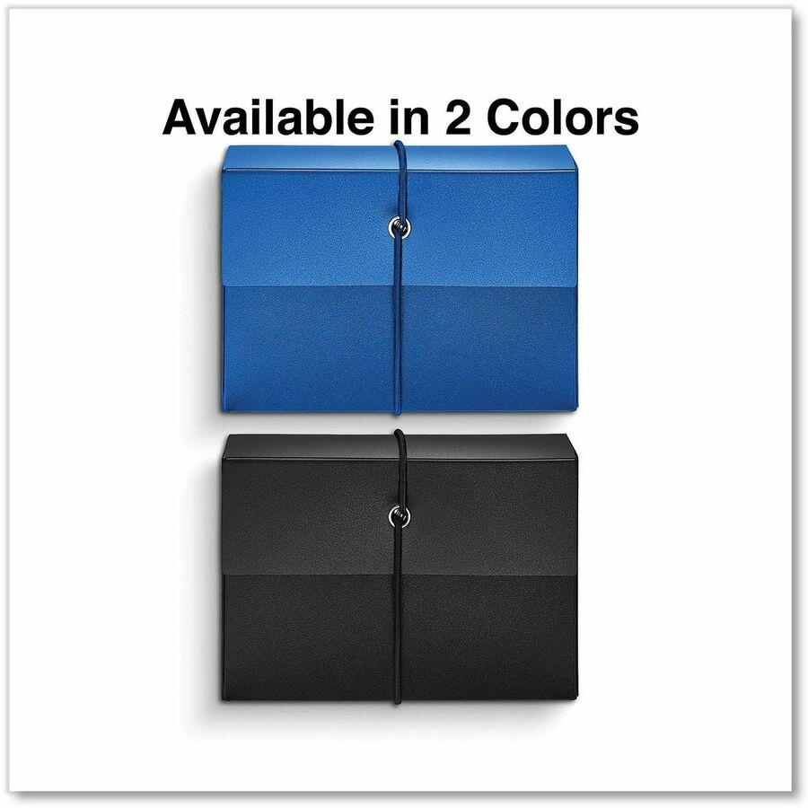 Universal Card Holder - Support 5" x 3" Media - 5" Height x 3" Width x 1.3" Depth - Plastic - Blue - Durable - 2 / Pack