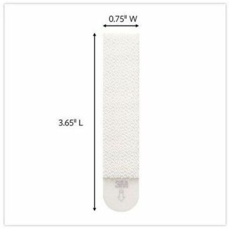Command Damage-Free Picture Hanging Strips, Large, 5-5/8" x 5-3/16" , Pack Of 120 Strips - x 5.6" Length - for Pictures, Decoration - Foam - White - 120 / Pack