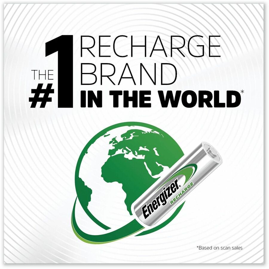 Energizer AA Nickel Metal Hydride Battery - For Multipurpose - Battery Rechargeable - AA - 2300 mAh