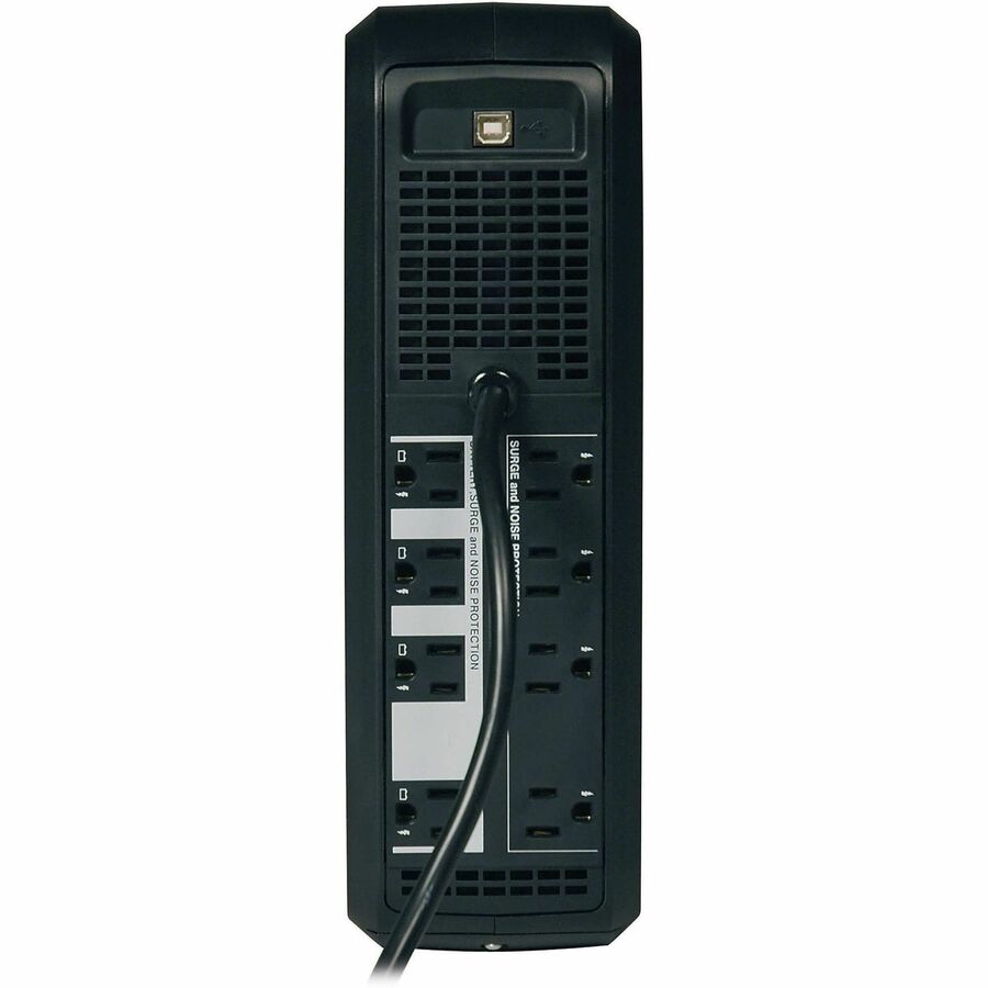 Tripp Lite series OmniSmart OMNI900LCD 900 VA Tower UPS - Tower - 20 Hour Recharge - 3 Minute Stand-by - 110 V AC Input - 120 V AC, 120 V AC Output - Pulse-width Modulated Sine Wave - USB - 8 x NEMA 5-15R Receptacle(s)