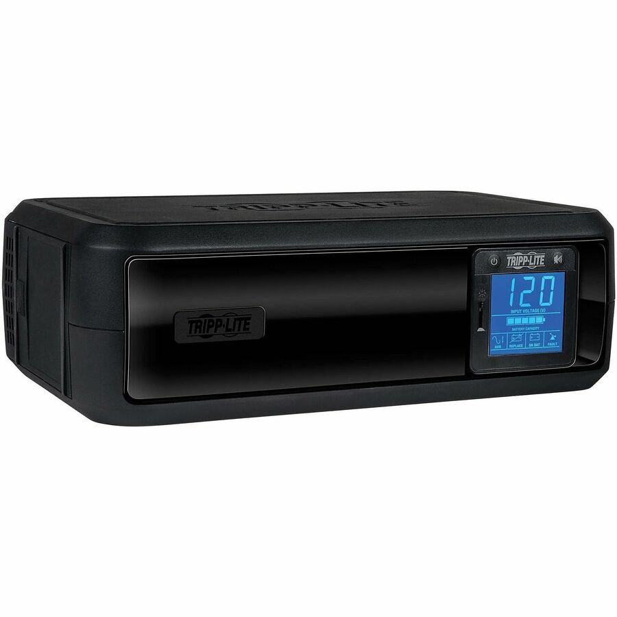 Tripp Lite series OmniSmart OMNI900LCD 900 VA Tower UPS - Tower - 20 Hour Recharge - 3 Minute Stand-by - 110 V AC Input - 120 V AC, 120 V AC Output - Pulse-width Modulated Sine Wave - USB - 8 x NEMA 5-15R Receptacle(s)