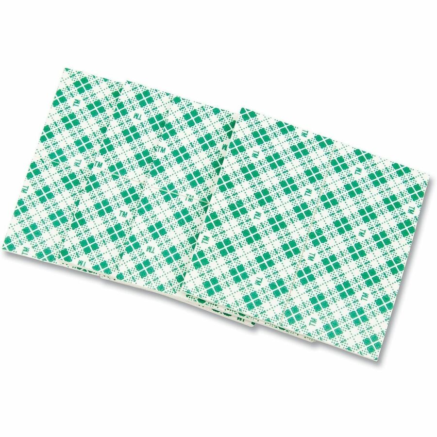 Scotch Indoor Double-Sided Mounting Squares 111S-SQ-16, 1 in x 1 in (2.54 cm x 2.54 cm) - 1" Length x 1" Width - White - Foam Backing - Acrylic Adhesive - For Painted Surface, Chart, Indoor, Wall, Wood, Metal, Acrylic, Tile, Glass - 16 / Pack