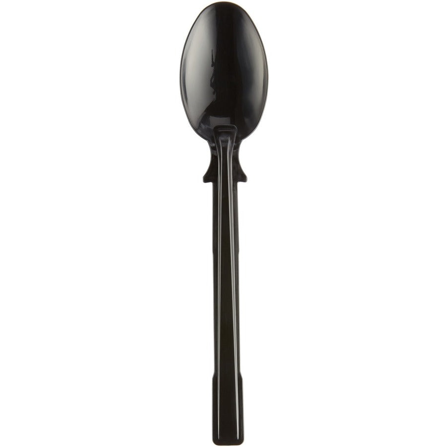 SmartStock Spoon - Teaspoon - 40 x Teaspoon - Disposable - Black - 24 / Box