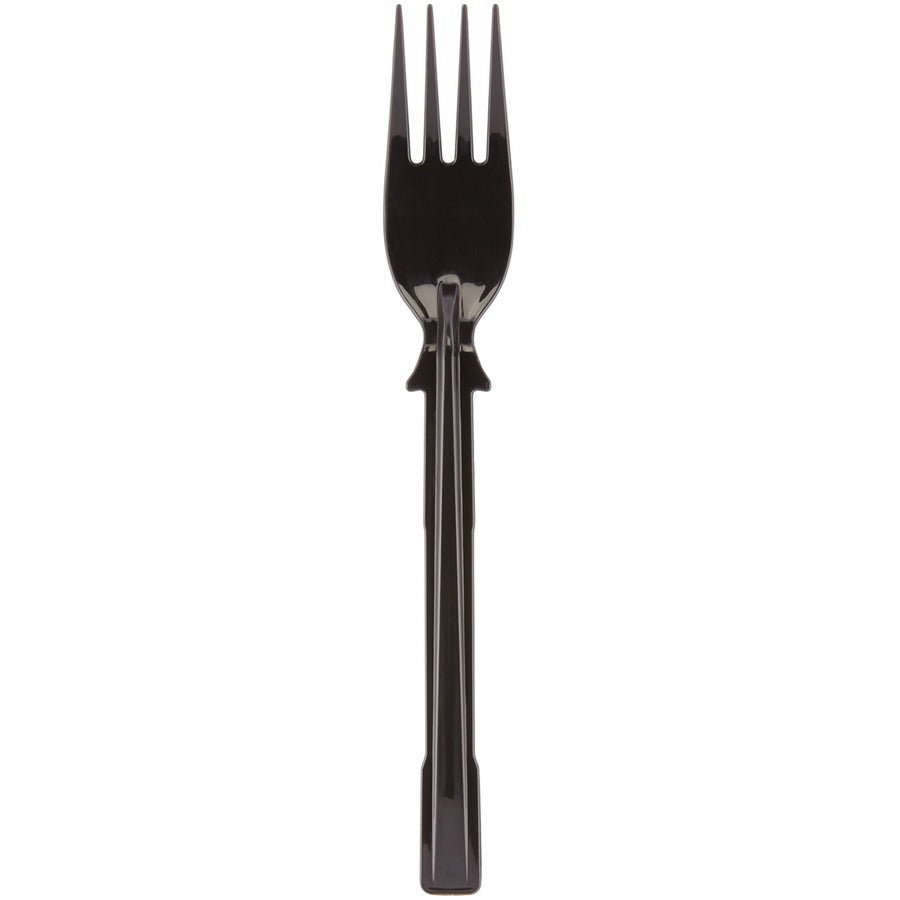 SmartStock Fork - Fork - 40 x Fork - Disposable - Black - 24 / Box