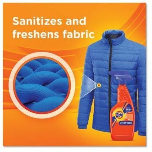 Tide Antibacterial Fabric Spray, 22 Fl Oz - Ready-To-Use - 22 fl oz (0.7 quart) - Anti-bacterial - 1 Each