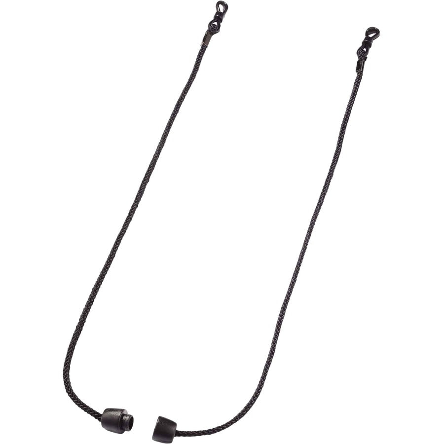 Ergodyne 3251 Breakaway Rope Eyewear Lanyard - Slip Attachment - 0.3" Height x 1.5" Width x 11" Length - Black - Nylon - 6 / Carton