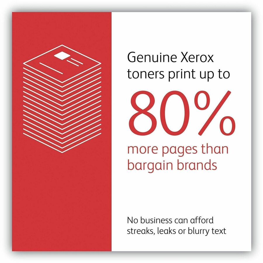 Xerox Original Extra High Yield Laser Toner Cartridge - Black - 1 Each - 20000 Pages