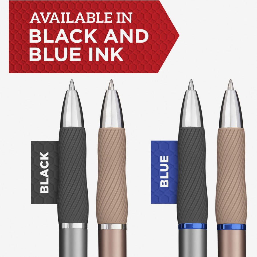 Sharpie S-Gel Pen - 0.7 mm Pen Point - Black Ink - Black Barrel - 12