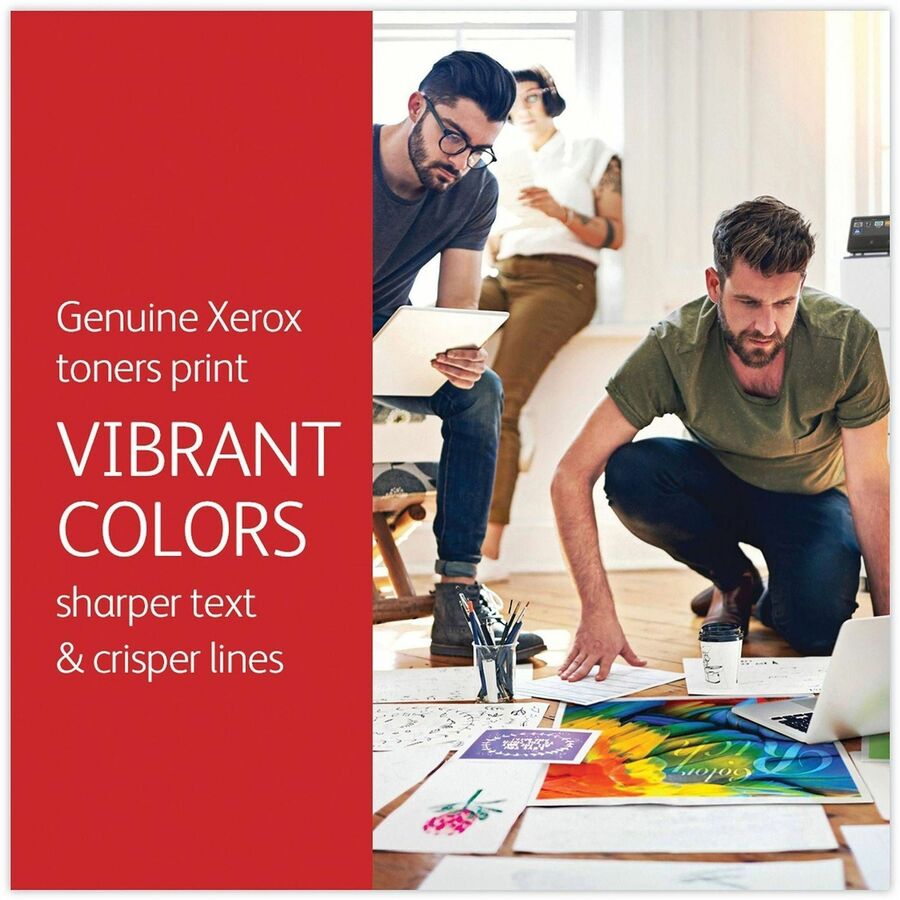 Xerox Original High Yield Laser Toner Cartridge - Single Pack - Black - 1 / Each - 8000 Pages
