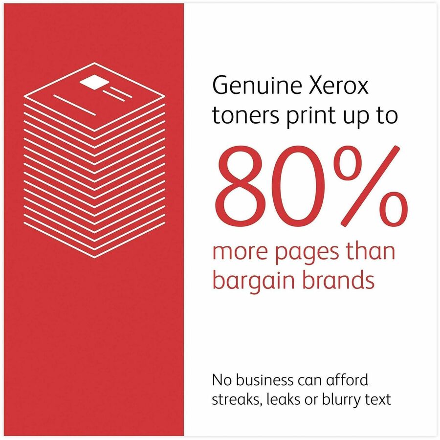 Xerox Original High Yield Laser Toner Cartridge - Single Pack - Cyan - 1 / Each - 5500 Pages